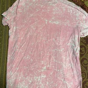 American Eagle Pink tie dye